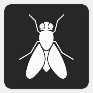 Vruchtvet Vierkante Sticker