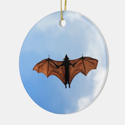 Vruchtvleermuis Keramisch Ornament (Links)