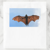 Vruchtvleermuis Rechthoekige Sticker (Tas)