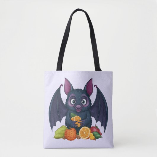 Vruchtvlees Tote Bag (Voorkant)