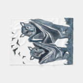 Vruchtvlekwerk met schroefdraad fleece deken (Voorkant (Horizontaal))