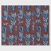 Vruchtvormig patroon, orientaal Samarkande Wrappin Cadeaupapier (Vlak)