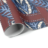 Vruchtvormig patroon, orientaal Samarkande Wrappin Cadeaupapier (Rol Hoek)