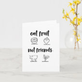 Vruchtvrije vetjes kaart (Gele Bloem)