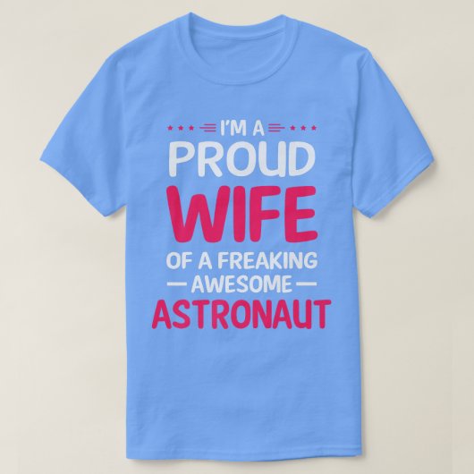 Vruchtvrouw van de Geweldige ASTRONAUT-freaking T-shirt (Design voorkant)