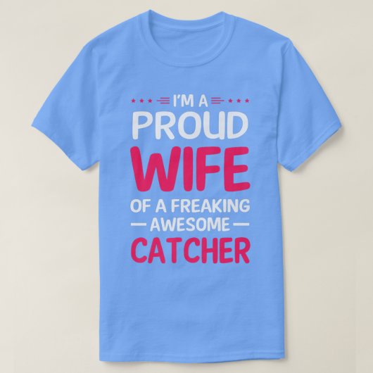 Vruchtvrouw van het freaking Geweldige CATCHER T-shirt (Design voorkant)