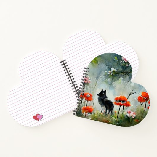 Vruchtwild notitieboek met celflora (Binnen)