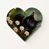 Vruchtwild notitieboek met celflora (Achterkant)