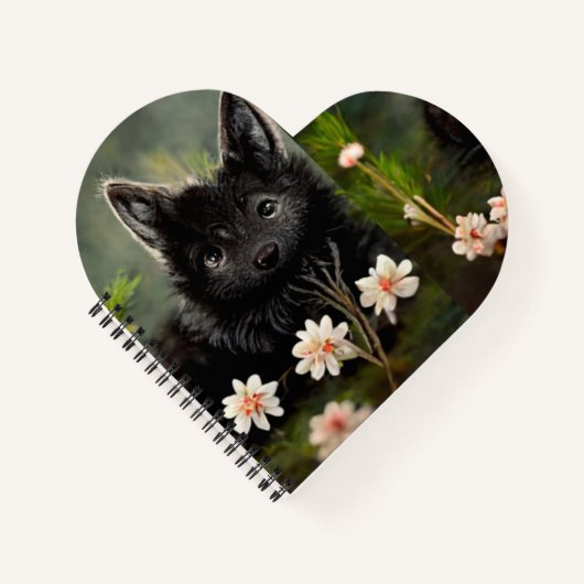 Vruchtwild notitieboek met celflora (Voorkant)