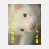 Vruchtzijde Fleece Deken (Voorkant)