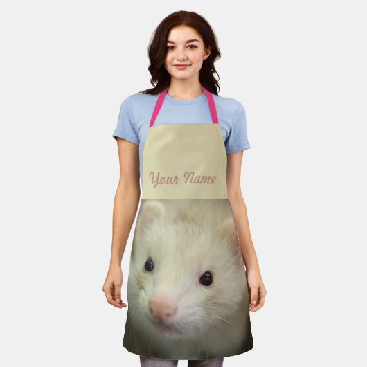 Vruchtzijde Schort (Gedragen)