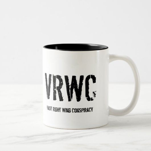 VRWC, Vast rechtse complot Tweekleurige Koffiemok (Rechts)