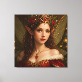VS001_Vivid Fairy - Christmas Edition #1 Canvas Afdruk