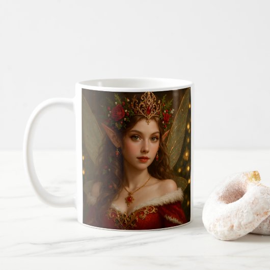 VS001_Vivid Fairy - Christmas Edition #1 Koffiemok (Met donut)