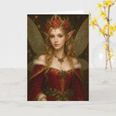 VS002_Vivid Fairy - Christmas Edition #2 Kaart (Gele Bloem)