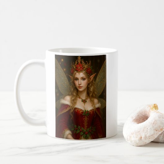 VS002_Vivid Fairy - Christmas Edition #2 Koffiemok (Met donut)