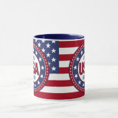 VS 1776 - 2026 Met VS-vlag Mok (Midden)