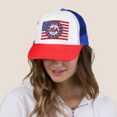 VS 1776 - 2026 Met VS-vlag Trucker Pet (In situ)