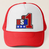 VS-#1 sterren Trucker Pet (Voorkant)