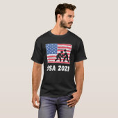 VS 2021 Wrestling Retro American Tokyo 2021 Summe T-shirt (Voorkant volledig)