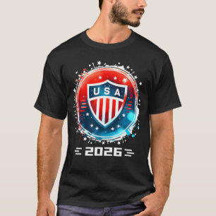 VS 2026 Ga naar Verenigde Staten Sport VS-team 202 T-shirt