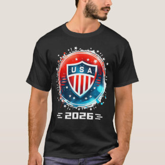 VS 2026 Ga naar Verenigde Staten Sport VS-team 202 T-shirt