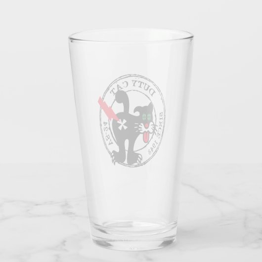 VS-24 DUTY CAT SINCE 1948 GLAS (Achterkant)