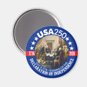 VS 250 - 1776-2026 - Onafhankelijkheidsverklaring Magneet (Voorkant / Achterkant)