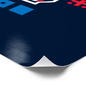 VS 250 – 1776 tot 2026 Pixel Art Perfect Poster (Hoek)
