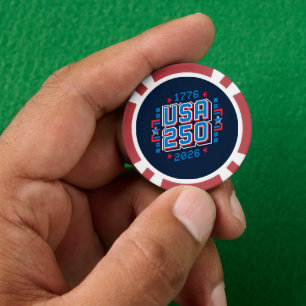 VS 250 – 1776 tot 2026 Pixel Art Poker Chips