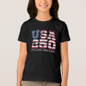 VS 250 4 juli Tri-Blend Shirt (Voorkant)