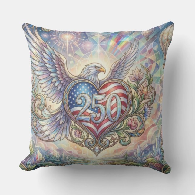 VS 250 decoratieve, patriottische sierkussen (Voorkant)
