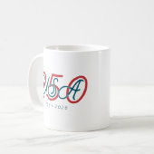 VS 250 ★ Gesticht in 1776 Koffiemok (Voorkant links)