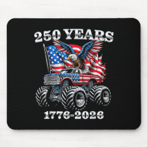 VS 250 Jaar 1776-2026 Adelaar Monstertruck Jongens Muismat