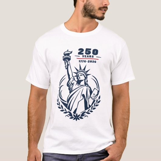 VS 250 Jaar 1776-2026 T-shirt (Voorkant)
