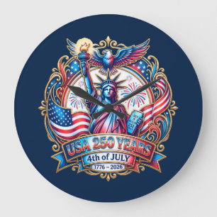 VS 250 jaar 4 juli 1776-2026 Grote Klok