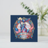 VS 250 jaar 4 juli 1776-2026 Kaart (Staand voorkant)