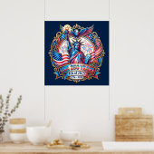 VS 250 jaar 4 juli 1776-2026 Poster (Keuken)