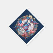 VS 250 jaar 4 juli 1776-2026 Servet (Hoek)
