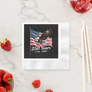 VS 250 Jaar Adelaar 1776-2026 Vlag Servet