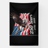 VS 250 Jaar Adelaar 1776-2026 Vlag Spandoek (Verticaal)