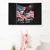 VS 250 Jaar Adelaar 1776-2026 Vlag Spandoek (Insitu)