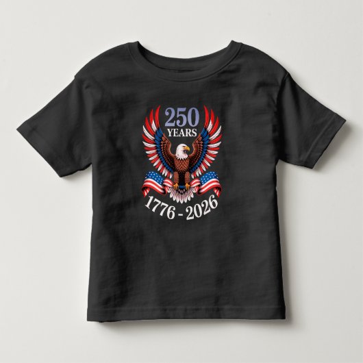 VS 250 Jaar Adelaar Kinder Shirts (Voorkant)