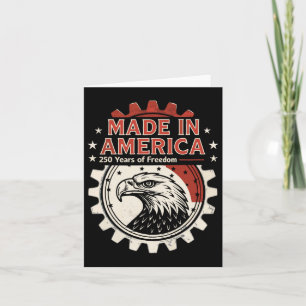 VS 250 jaar Amerika Jubileum 250ste Onafhankelijk Kaart