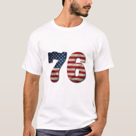 VS 250 Jaar Jubileum 76 Patriottisch Ontwerp T-shirt