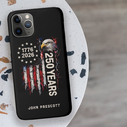 VS 250 Jaar Patriottisch 2026 Vrijheidsvlag Case-Mate iPhone Case
