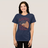 VS 250 jaar patriottisch ventilatorontwerp – 1776- Tri-Blend Shirt (Voorkant volledig)