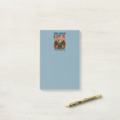 VS 250 jaar – Patriottische Amerikaanse zeearend 4 Post-it® Notes (Op bureau)