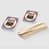 VS 250 jaar – Patriottische Bald Eagle 4 juli 2026 Handwaaier (Niet-gemonteerd)