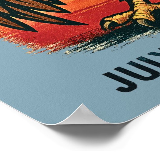 VS 250 jaar – Patriottische Bald Eagle 4 juli 2026 Poster (Hoek)